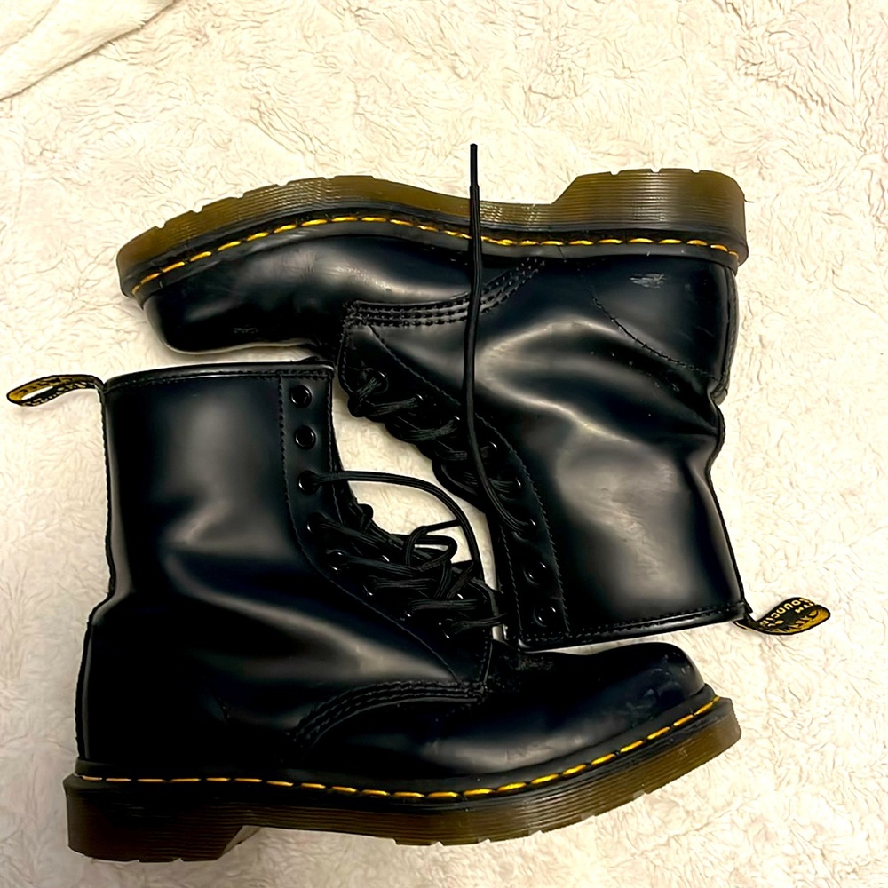 Doc Marten’s black boots